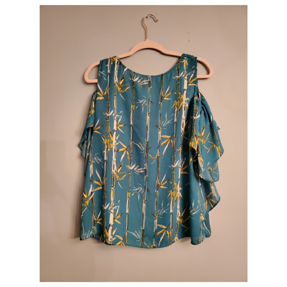 Teal Blouse